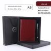 Premium Business Leather Notebook Gift Set with Custom Logo, A5/B5 Sizes, Thick Conference Notepad