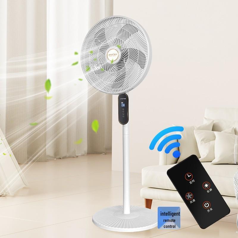 Ventilatore da Pavimento Oscillante Silenzioso XLANKE - Ventilatore Elettrico Domestico Controllato a Distanza
