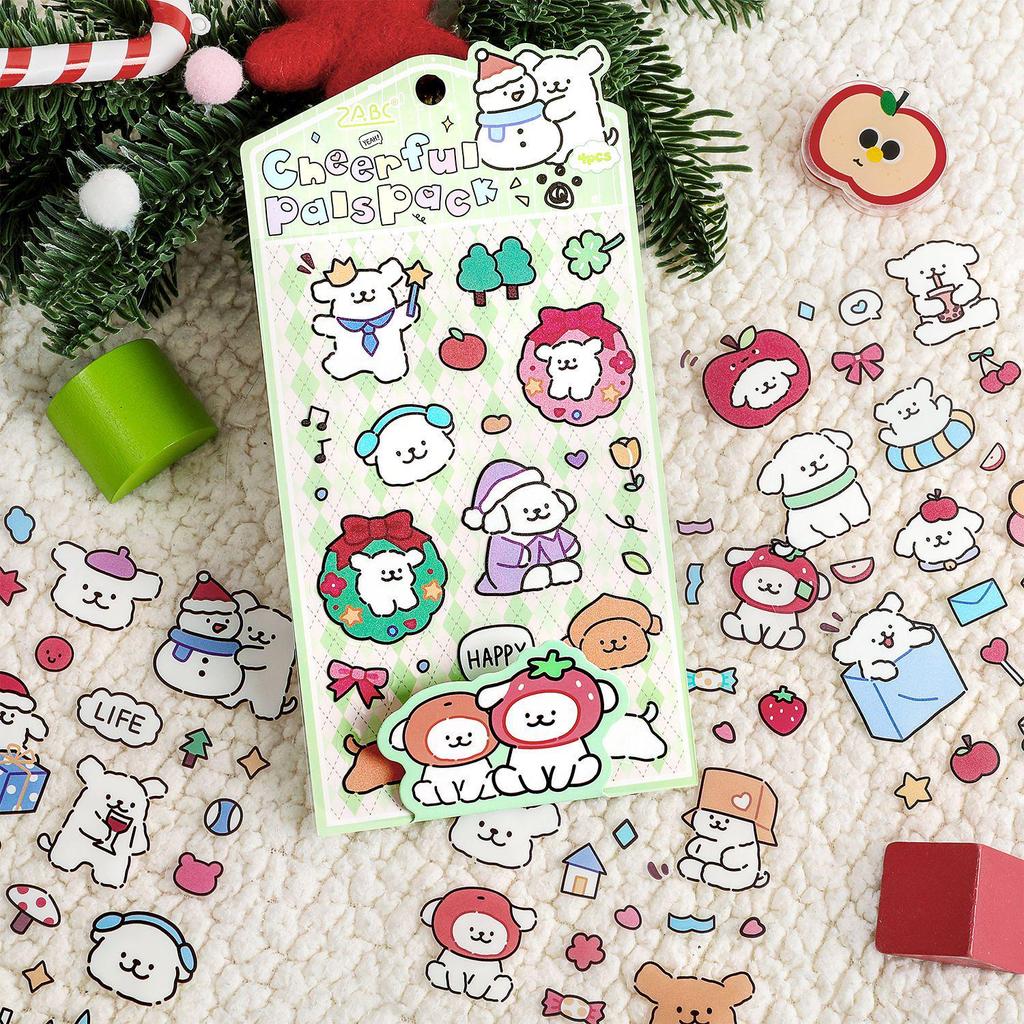 Yuezhen Wenchuang Energetic Cute Friends Collection: Children's Journal Stickers and Decals