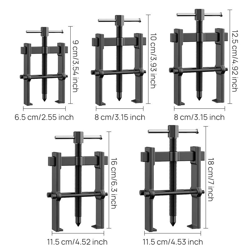 2/3/4/6inch 2 Jaw Car Inner Bearing Puller Gear Extractor Automotive Repair Tool Labor-saving Car Repair Remover Tools