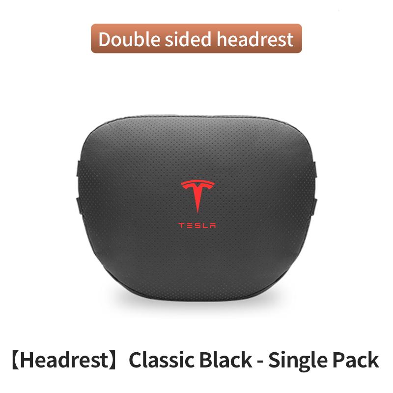 AMO1 For Tesla Model 3 Model Y Model S Model X Car Headrest Neck Support Seat Soft Neck Pillow Automobile Tesla Interior Accessories