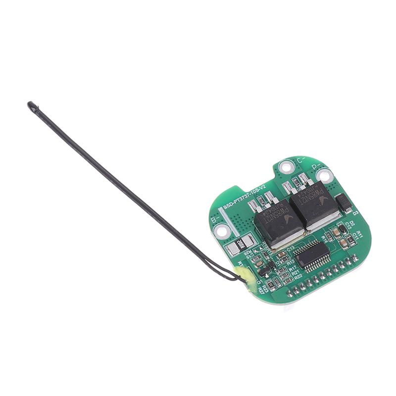 10S 36V 15A Bms Split Ports With Temperature Control For Scooter Lithium 18650 Battery Pack