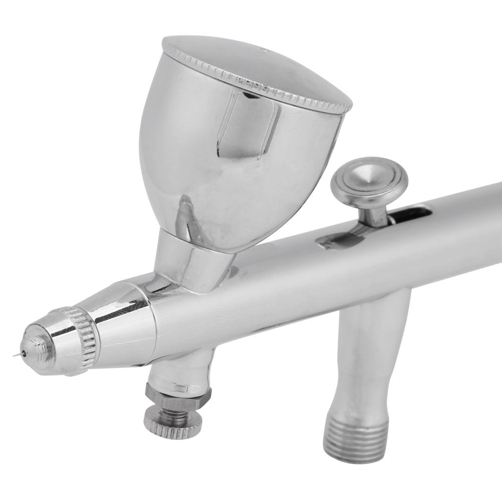 Spray Gun Airbrush 0.3mm 0.2mm 0.5mm Nozzles 2cc 5cc 13cc Cups Tube Set Kit