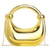 2024 Fashion Trend Designer Bent Moon Box Bag New Design Color Ink Simple Banquet Handbag Makeup Acrylic Evening Clutch Bag