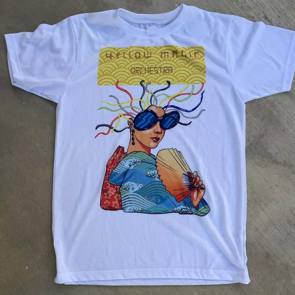 Yellow Magic Orchestra Band Art Work T Shirt Full Size S-5XL Unisex T-Shirt S