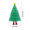 Desk Christmas Tree Press Jump Figurines Interactive Christmas Tree Toy For Adults Goodie Bag Classroom Prize Bedside Table