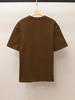 High-End Women's Autumn French Casual Printed Crew Neck T-Shirt