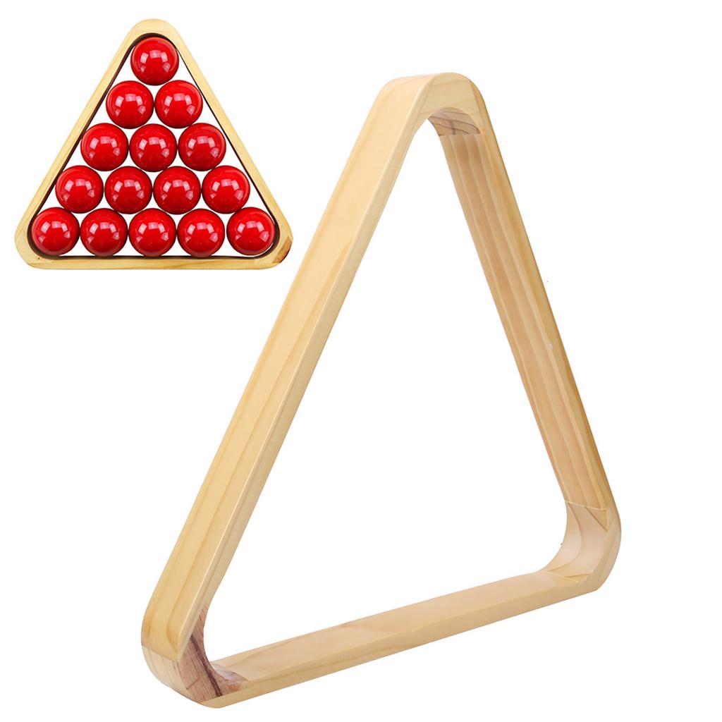 Professional Wooden Billiards Triangle Rack, Snooker Rack, Sports Equipment Accessories, Billiards Rack