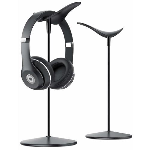 Lomicall Desktop Headphone Stand, Height Adjustable: Headphones, Headsets, Headphone Stand, Hanger, Holder, Stand, Desk, Table, ABS Resin, Rubber, Sto