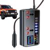 Car Inverter Converter 12V/24V To 220V Fast Charging Ports Portable Automotive Charger Inverter 3 USB Ports Vehicle Inverter
