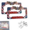 250th Anniversary Commemorative License Plate Frame, 1776-2026 Patriotic American Car Plate Frame, Universal License Plate Holder for Cars, Trucks,