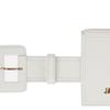 Jacquemus Logo Adjustable Buckle Leather Waist Bag Women bags White 211AC15211300100