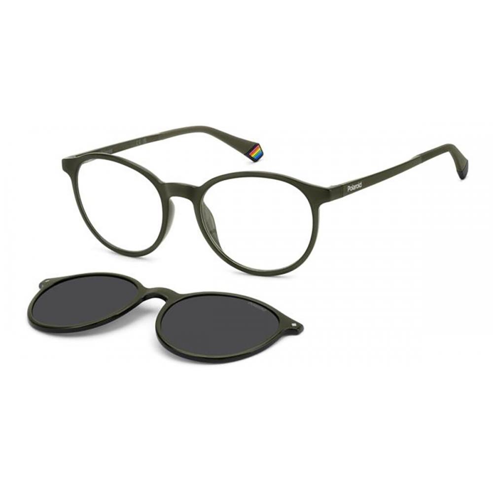 Polaroid Pld 6137 Cs With Clip On Tbo M9 Unisex Eyeglasses