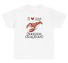 I Love My German Shepard T Shirt Funny Weird Lobster Graphic Silly Ironic Tee