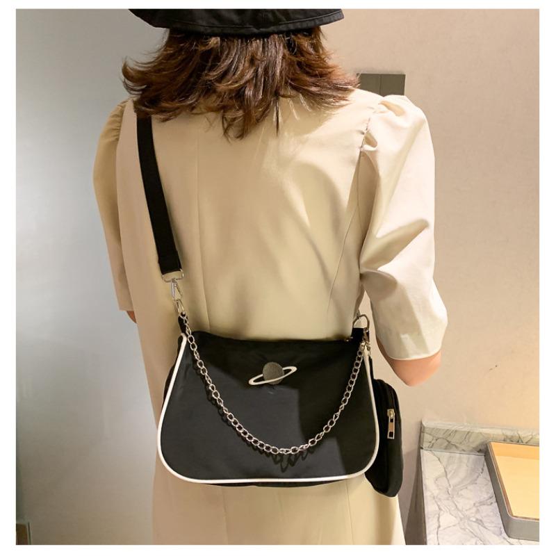 Ins Style Oxford Cloth Shoulder Bag for Women Fashional Crossbody Handbag