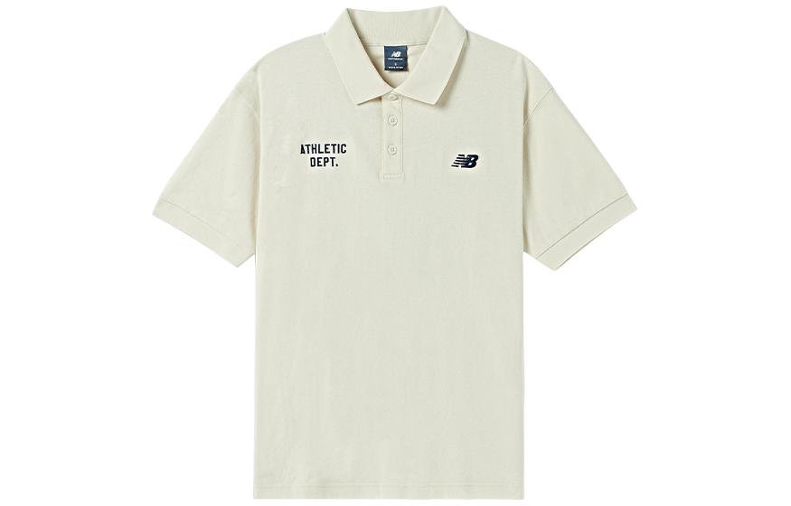 New Balance Polo Shirt Men s Ecru MT41513-LIN XL