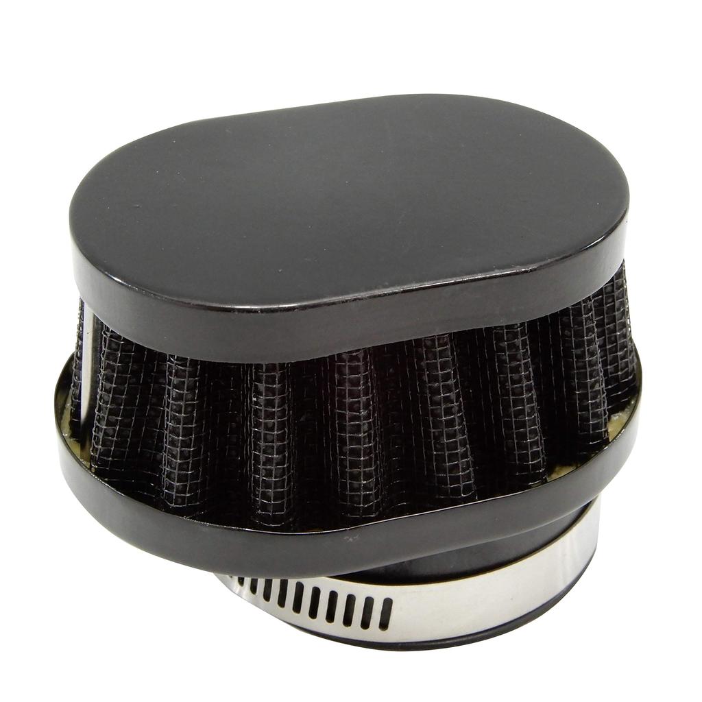 Ager 50mm Ovaler Power Filter Kurz Schwarz