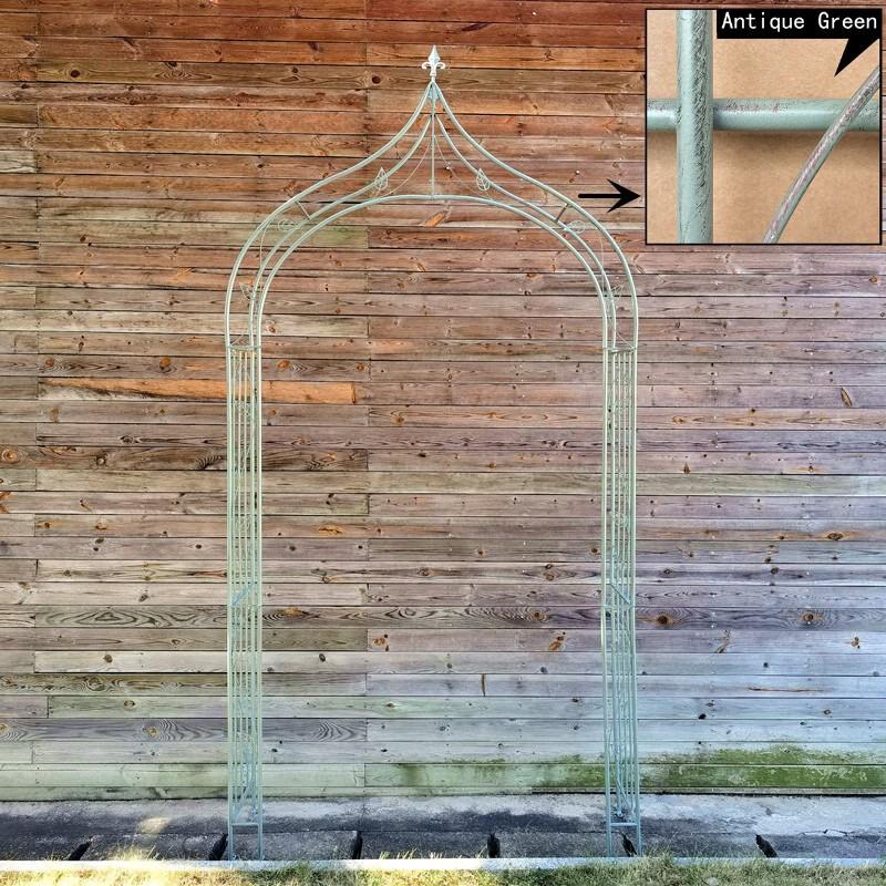 MOJY Vintage Iron Garden Arch Trellis