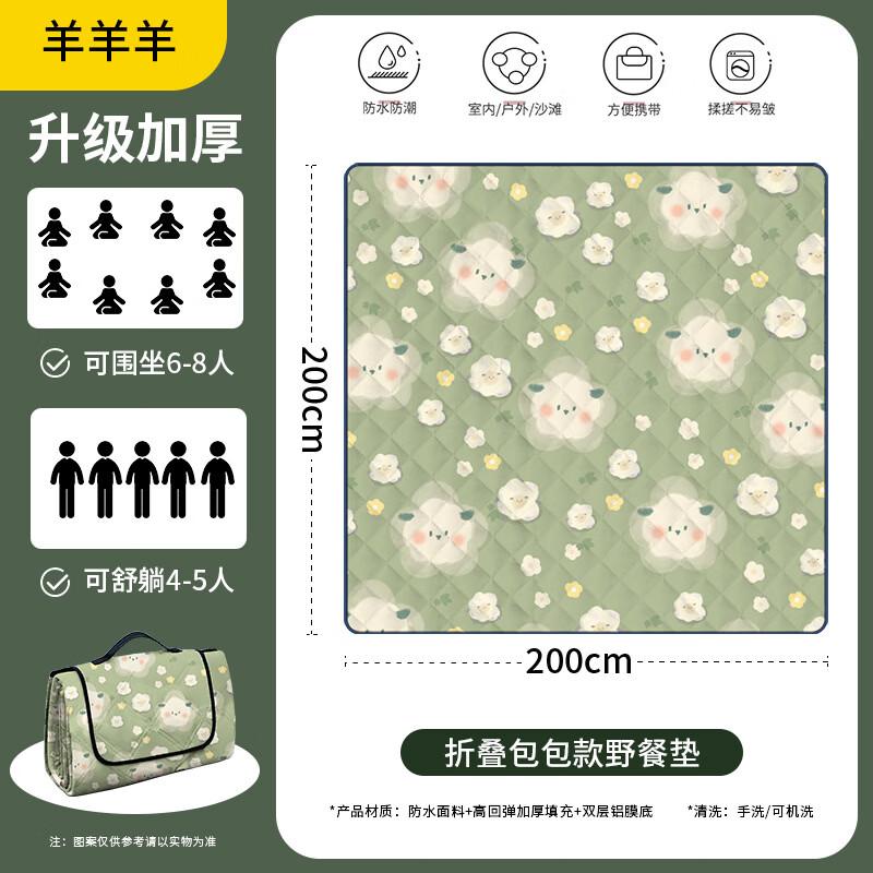 Tingbai Waterproof Folding Picnic Mat