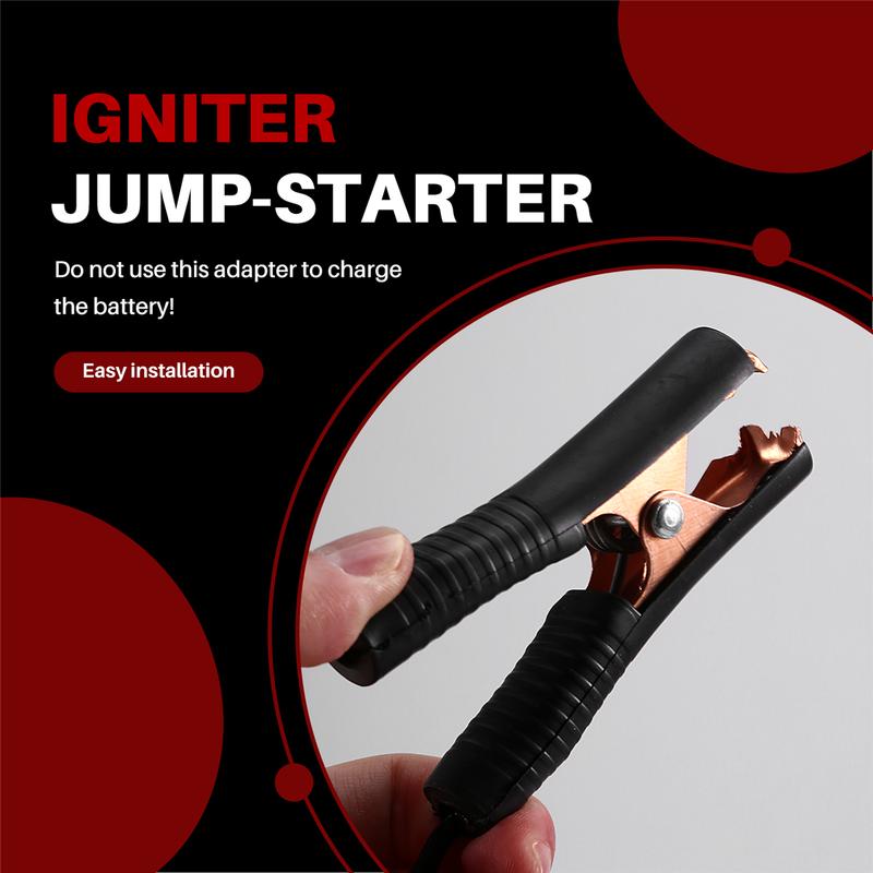 Igniter Jump-Starter 18V Battery Car Booster Cable Automotive Emergency Power DIY Adapter for Bosch