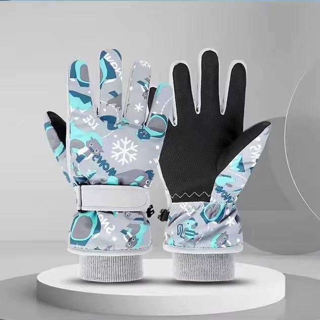 Waterproof Polyester Ski/Snowboard Gloves with Touchscreen Function Winter Thermal  Warm for Men & Women