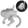 Licking Butt Cat Figurine Funny Resin Cat Statue Collectible Whimsical Kitty Ornament for Shelf Desk Decor Gift for Cat Lovers