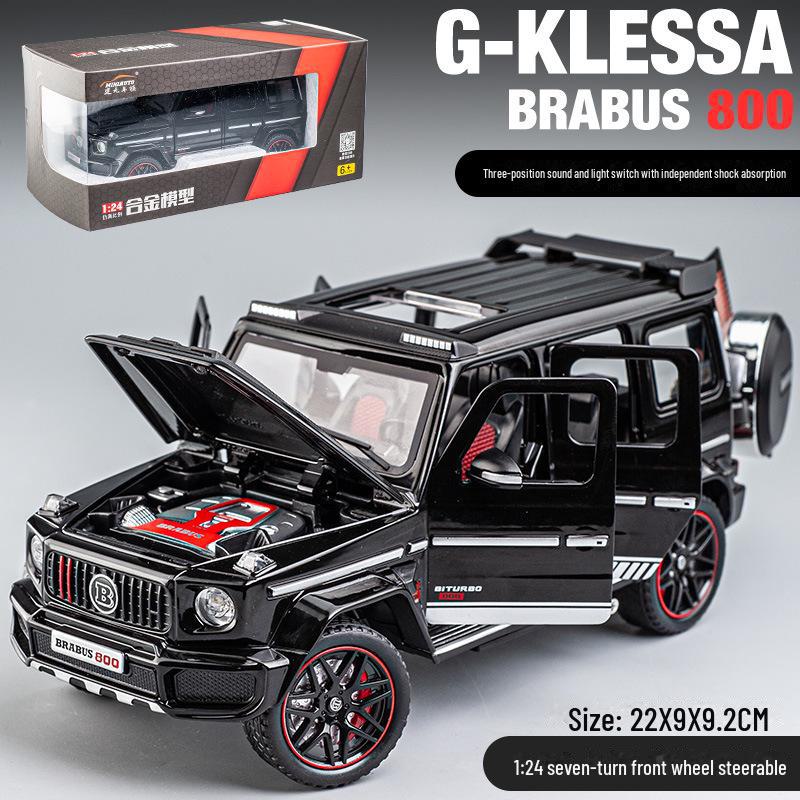 Mercedes-Benz G-Class Brabus 1:24 Off-Road Alloy Model Car Toy