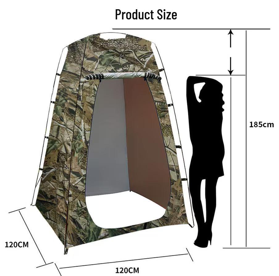 Portable Outdoor Changing and Shower Tent Changing Tent + Peg + Wind Rope + Outer Bag