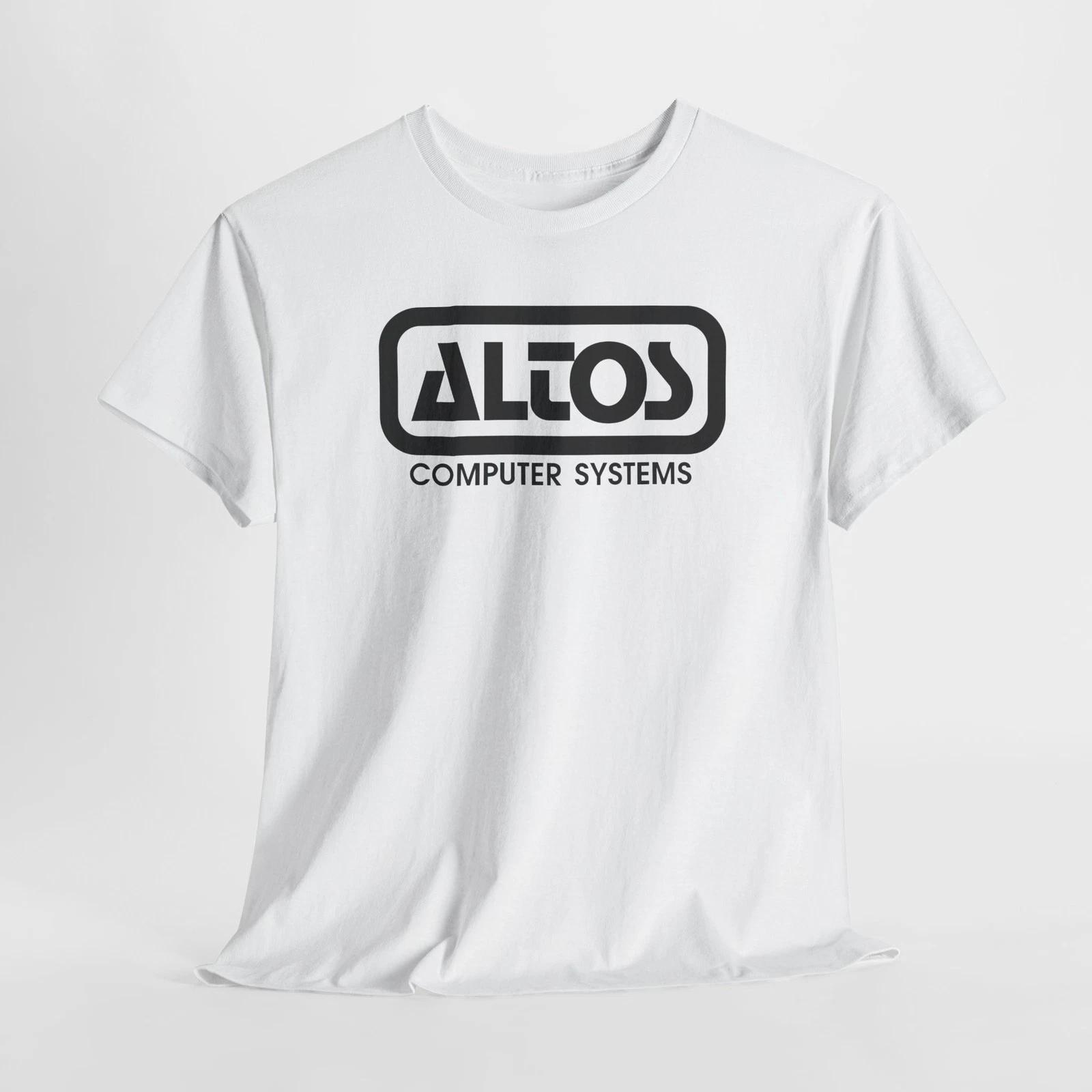 

Vintage Retro Computer Geek Altos Computer Systems Gildan Cotton Tee 4XL