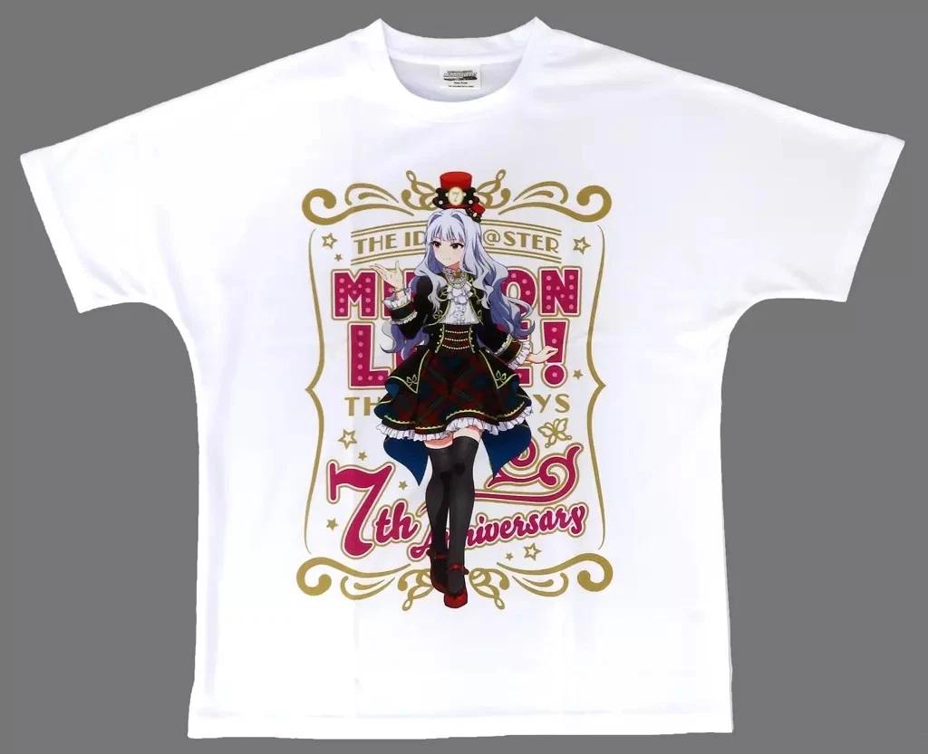 

AmiAmi Takane Shijou Full Color T T-Shirt Brightest Showcase White Free Size 2XL