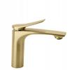 Vision Gold Brushed Low Countertop Washbasin Tap