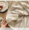 2026 Summer French Cartoon Print Lace Collar Girls' Princess Dress - Short Sleeve
