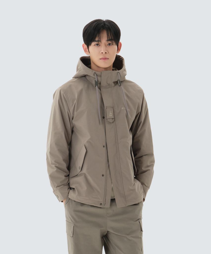 Snowpeak Apparel Kland Jacket (S26Smdjk12) Vintage Gray