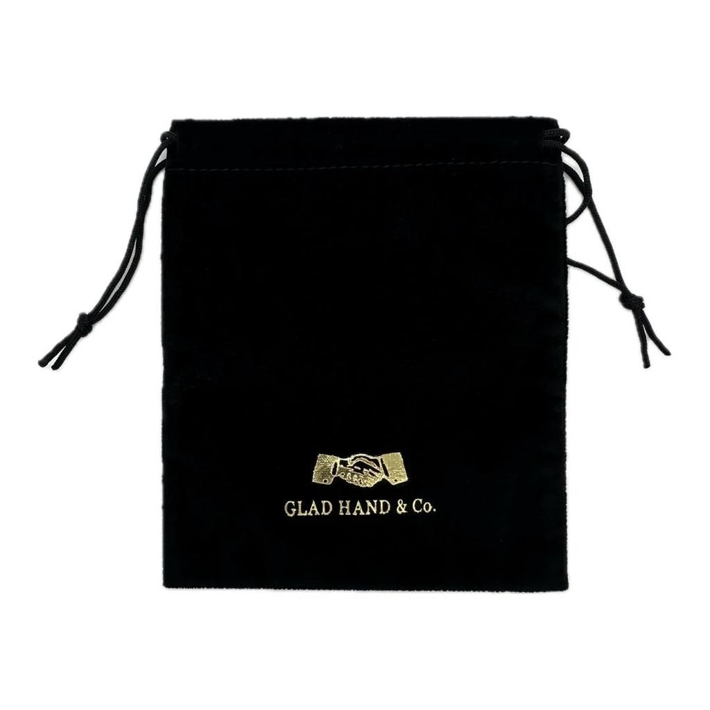 Glad Hand Spirits Heart Button Hair Gangsterville Weirdo & Co. Band, (19mm)