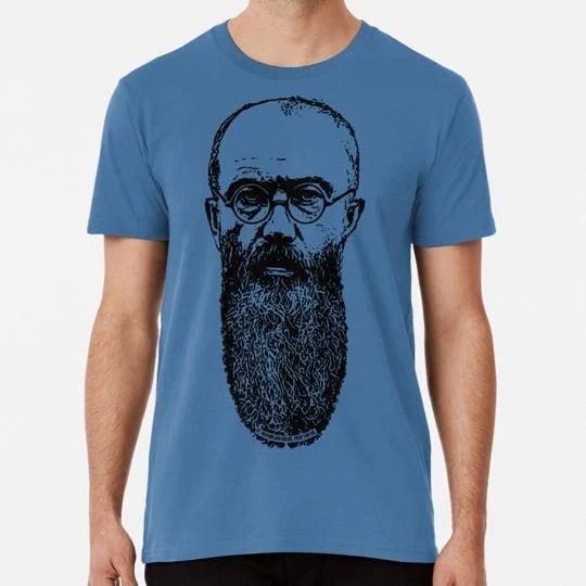 St Maximilian Kolbe Pray For Us Size S to 5XL Made in the USA T-Shirt M