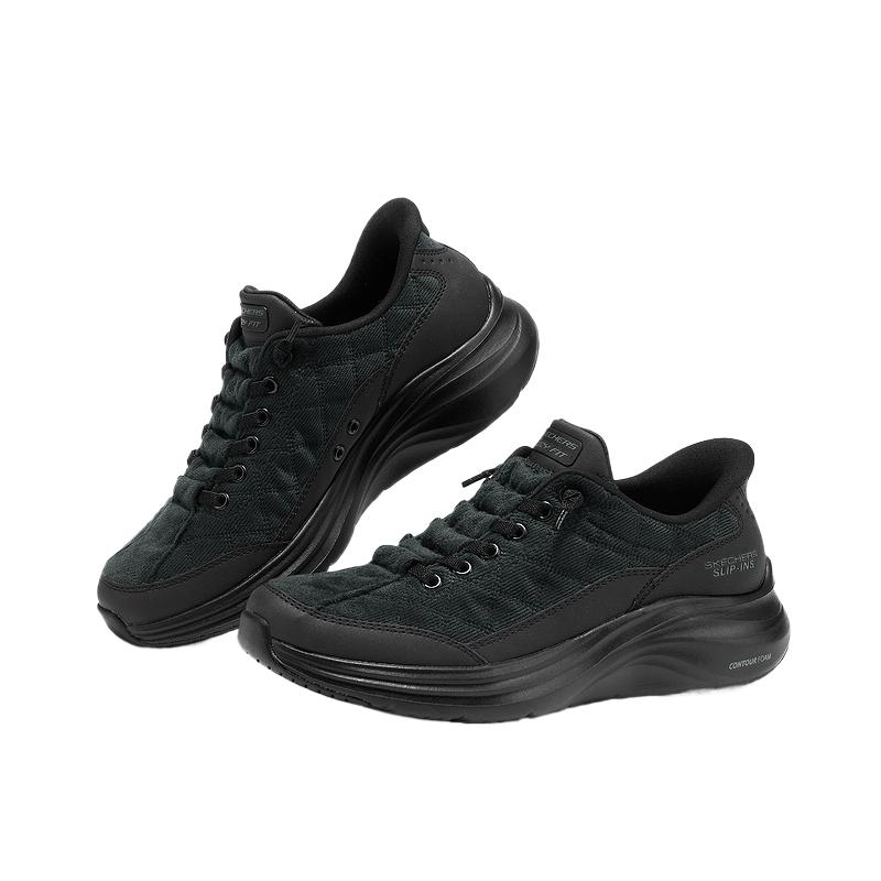 Skechers Sport Womens Simple Comfortable Fashion Versatile Breathable Casual Shoes Women sneaker Black 150417-BBK