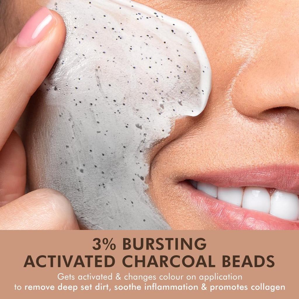 mCaffeine Pore Cleanse Coffee Cookie Detan Face Mask 100g For All Skin Types Blackhead Control