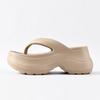 Flip-flops Thick-soled Women's Summer Wear Non-slip and Deodorant Small Waist Pinch Slippers Women