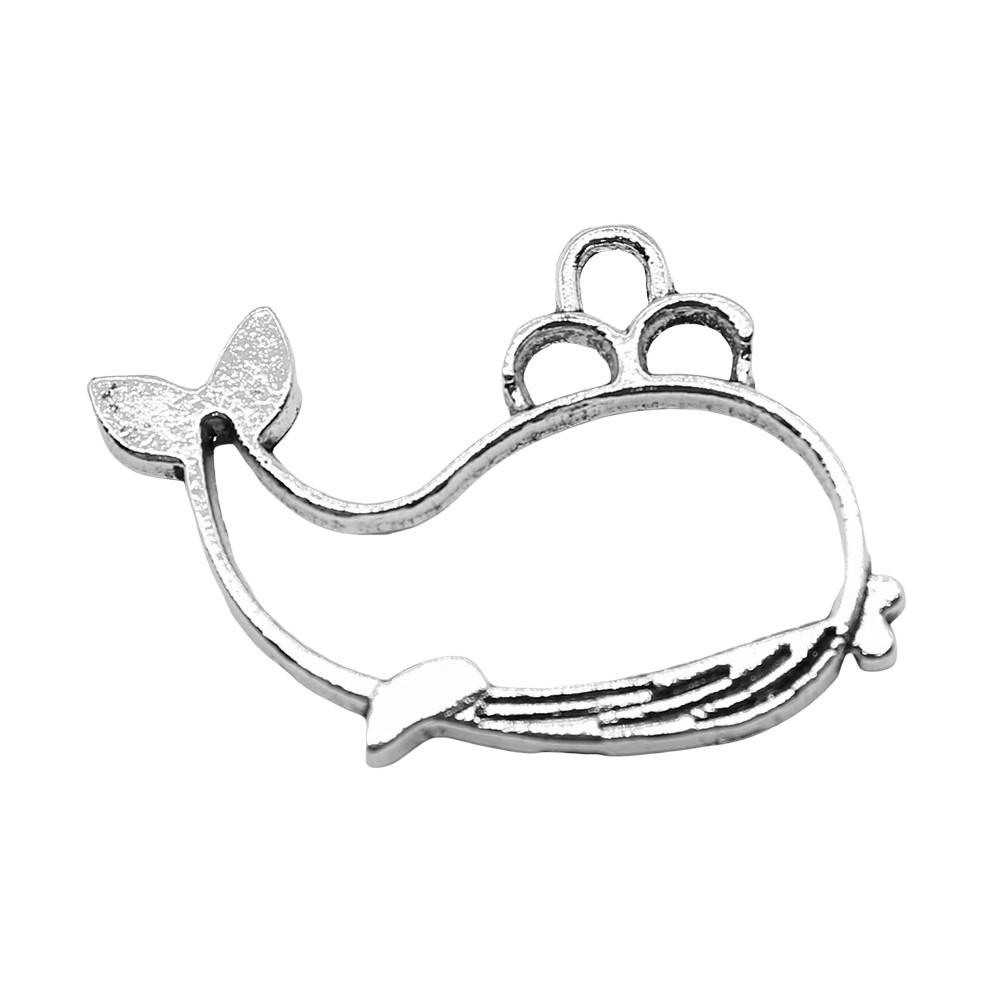 Mermaid Tail Charms Alloy Pendants For Ocean Themed Jewelry Making