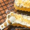 Decompression artifact simulation honey strip pinch music, honeycomb honey schoolbag pendant toy imitation silicone ornament toy
