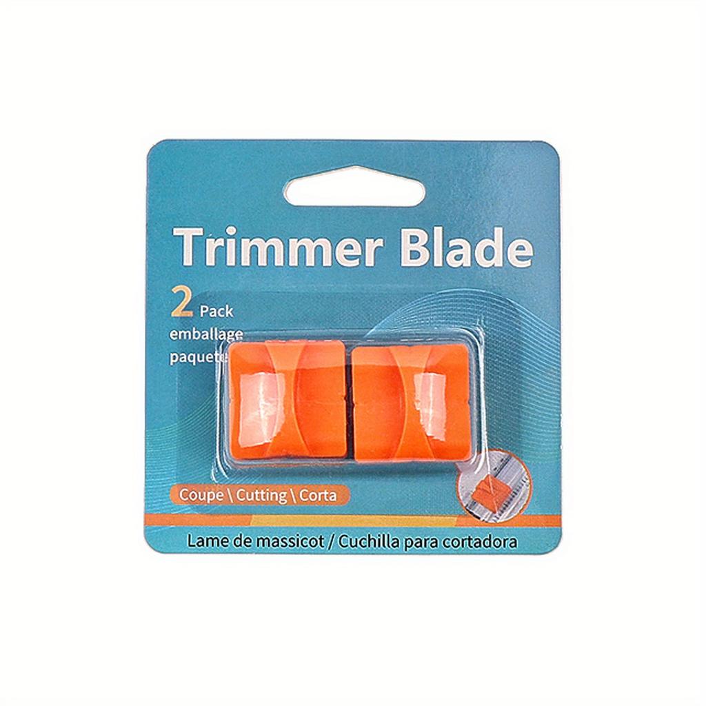 2pcs/4pcs Paper Cutter Replacement Blade Paper Trimmer Cutting Paper Cutter Blade Refilling A4 Black and White Paper Trimming