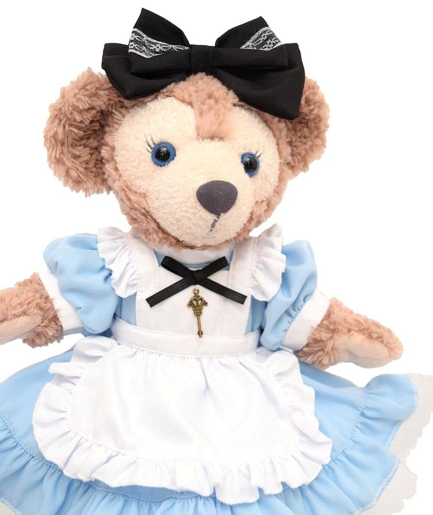 Teddy Bear Online Store Alice ShellieMay Dress-Up Costume Alice In Wonderland Sky Blue (No Body) Size Small