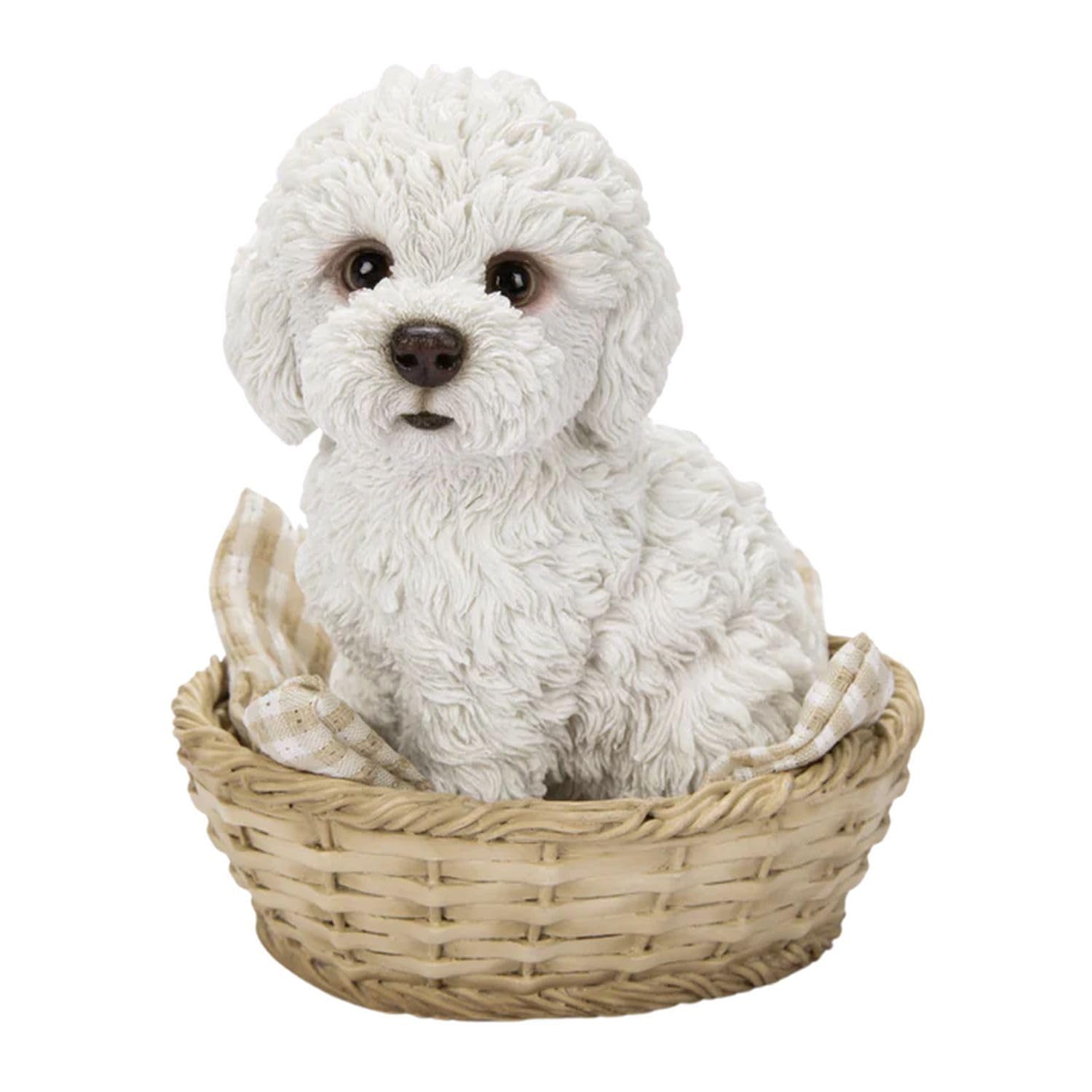 

Ubia Bamboo Cage x x 14 Doll Animal Garden Cute H24121 Poodle, Shiro, 12.5 10.5 cm, Figurine, Ornament, Decor, Realistic, Dog,