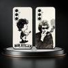 Bob D-Dylan Singer Phone Case For Samsung Galaxy A73,21,22,32,71,53,52,51,80,5G Soft Black Cover