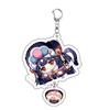 Game Keychains Acrylic Figure School Bag Keychian Holder Key Ring For Children Girl Men Accessories