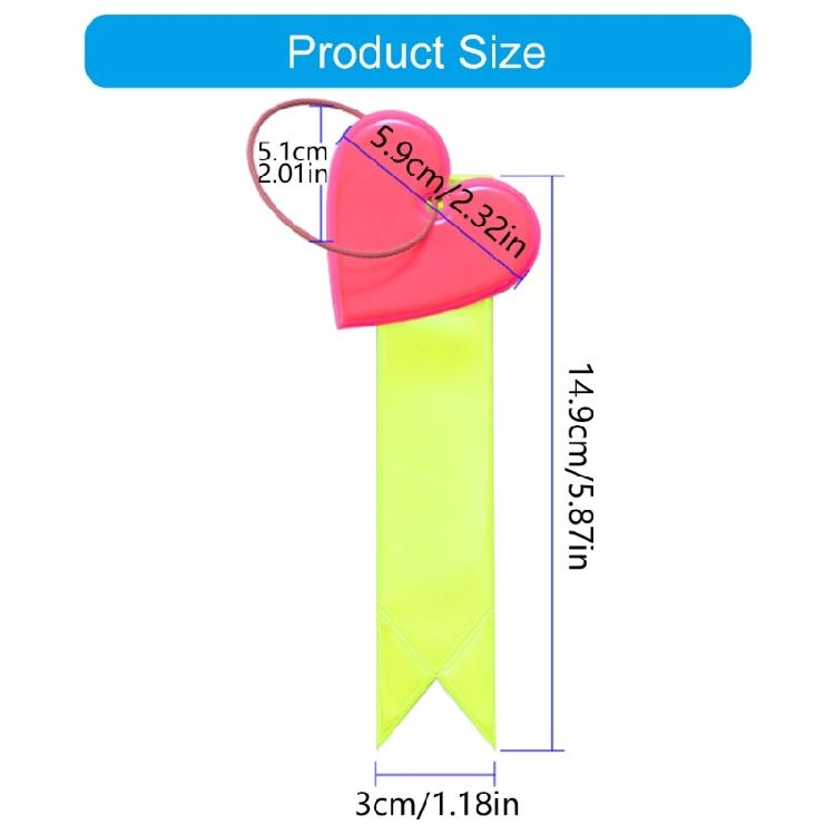 Bicycles Creative Reflective Pendants Safe Nighttimes Walking Cycling Pendants Reflective Cycling Accessories