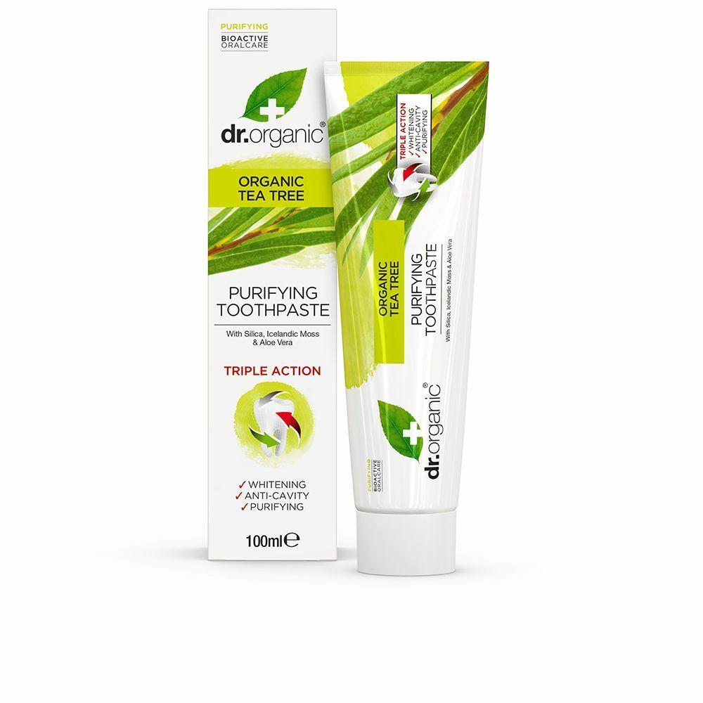 

Биоактивная зубная паста Tea Tree Dr.Organic (100 мл)