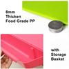 2-in-1 Cutting Board Kitchen Chopping Board with Container Cutting Board with Slot Cutting Vegetable Meat Tools Kitchen Stuff