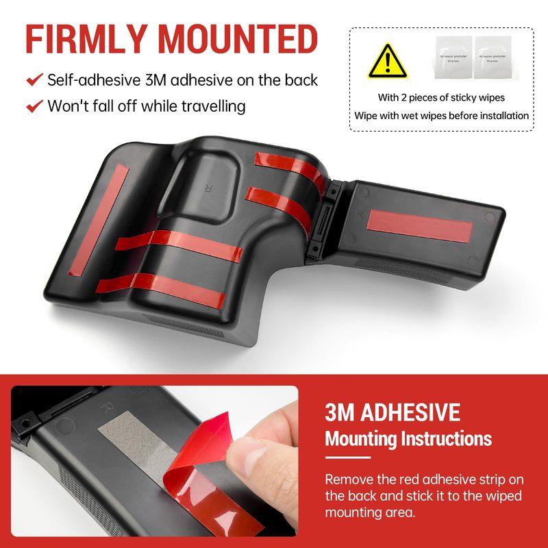 Trunk Side Storage Bin Fit for 18-24 Jeep Wrangler JL JLU 4XE Cargo Organizer Tray Wheel Well Storage Box 4 Door Accessories