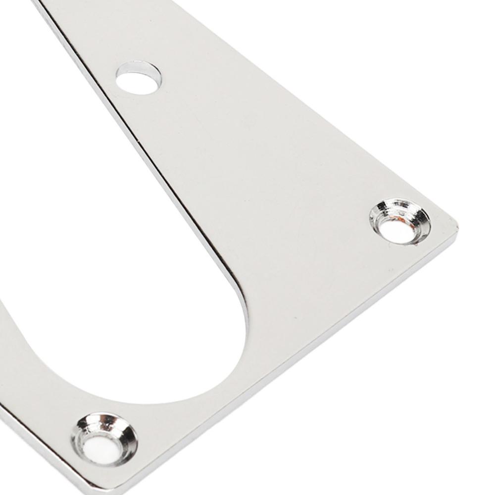Silver Bridge Pickup Plate Metal Electric Guitar Pickup Ring For Telecaster Guitars